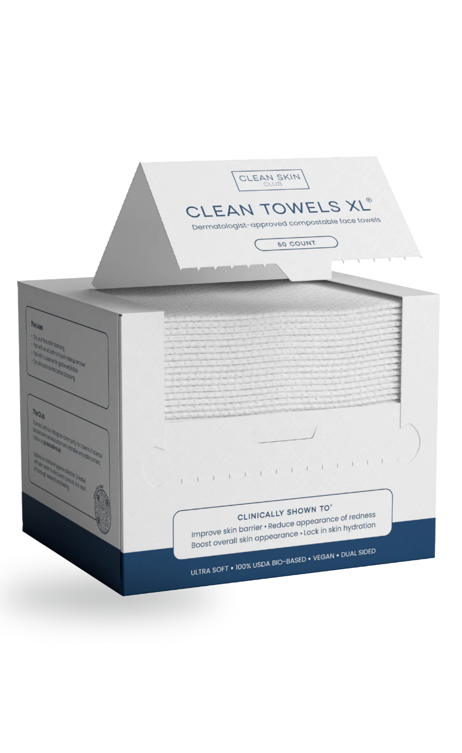 Lingettes nettoyantes testé dermatologiquement XL
