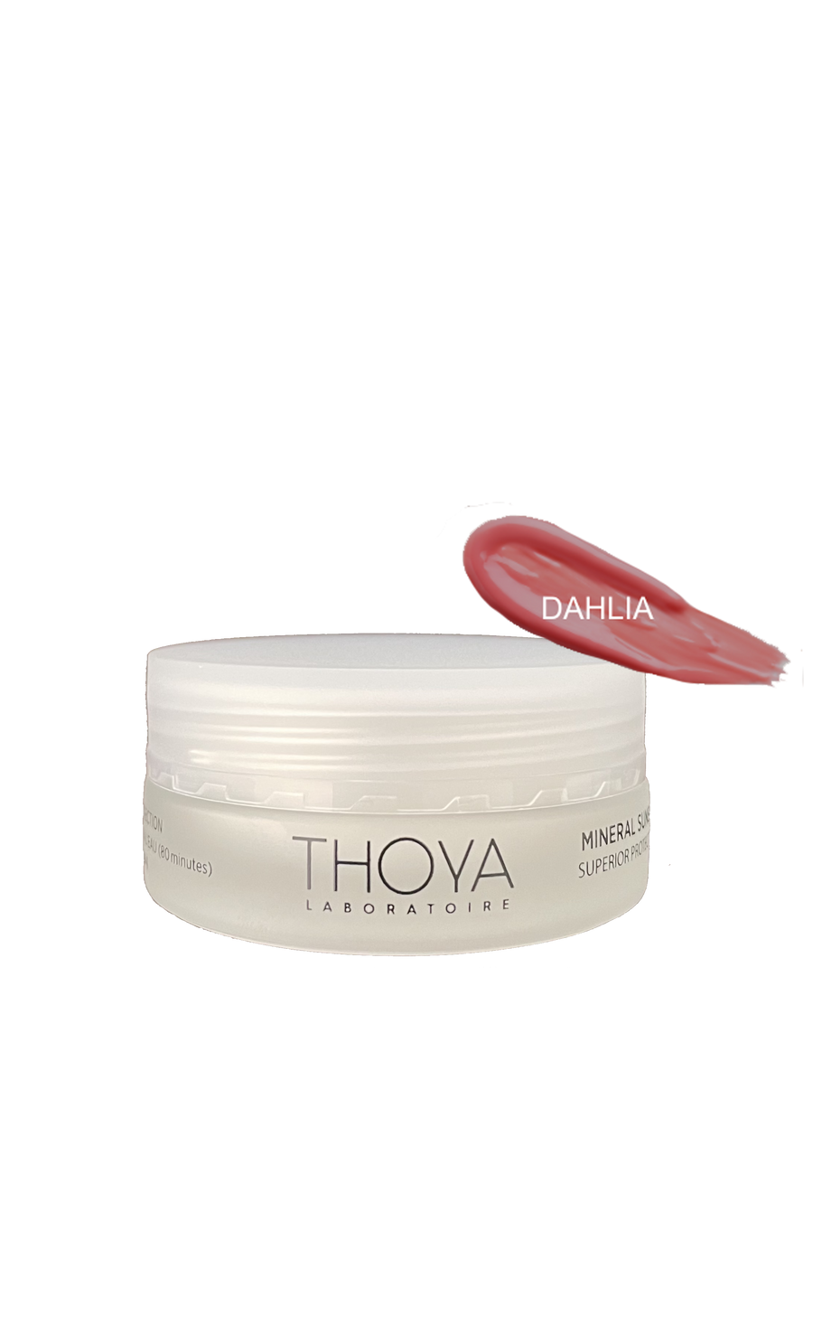 Mineral Sunscreen SPF 40  Superior Protection Balm Color Glow Dahlia