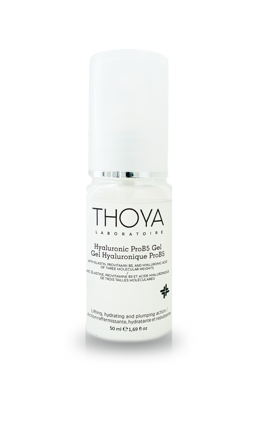 Hyaluronic ProB5 Gel Serum - Elastin, Provitamin B5 and Hyaluronic Acid in three molecular weights